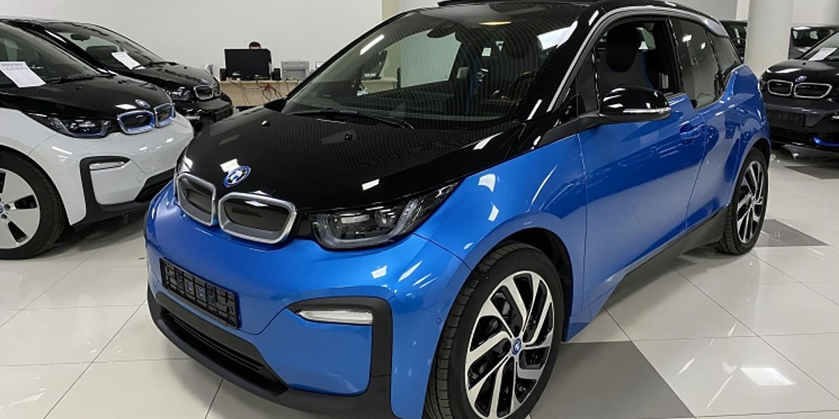 BMW i3, 2018 (blue)