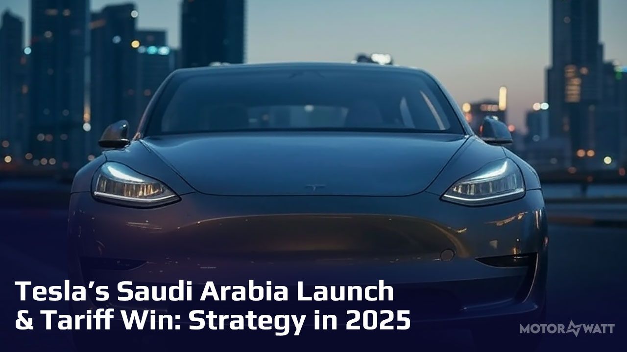 Tesla’s Saudi Arabia Launch