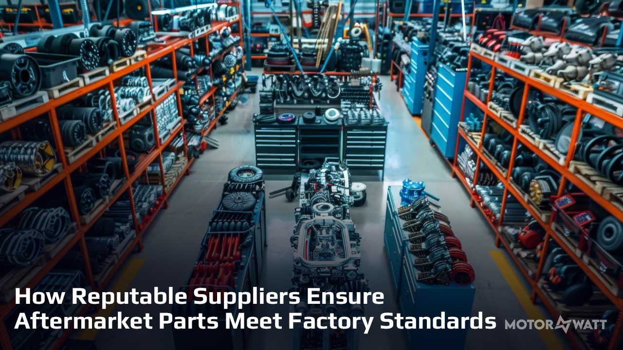 Reputable Suppliers Ensure Aftermarket Parts Meet Factory Standards