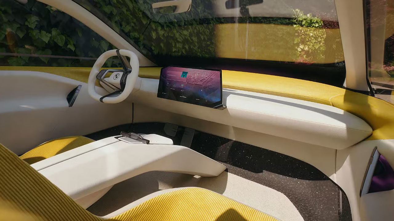 BMW 3-series EV interior