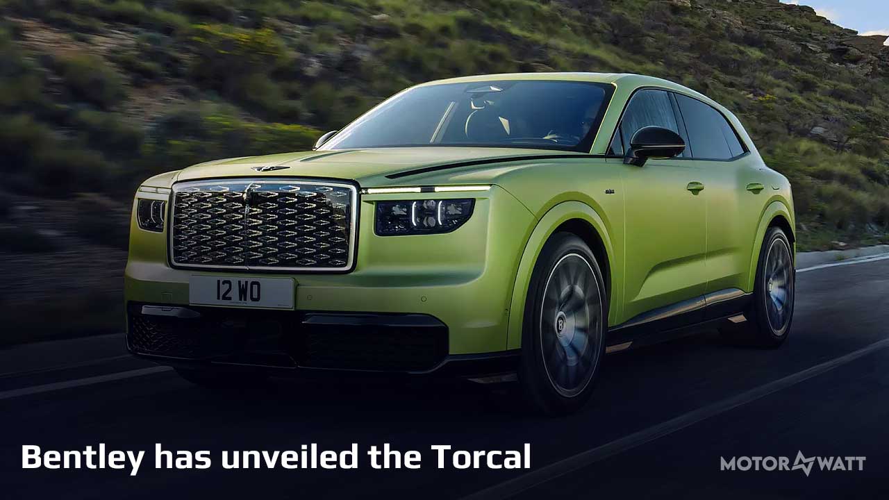 Bentley has unveiled the Torcal