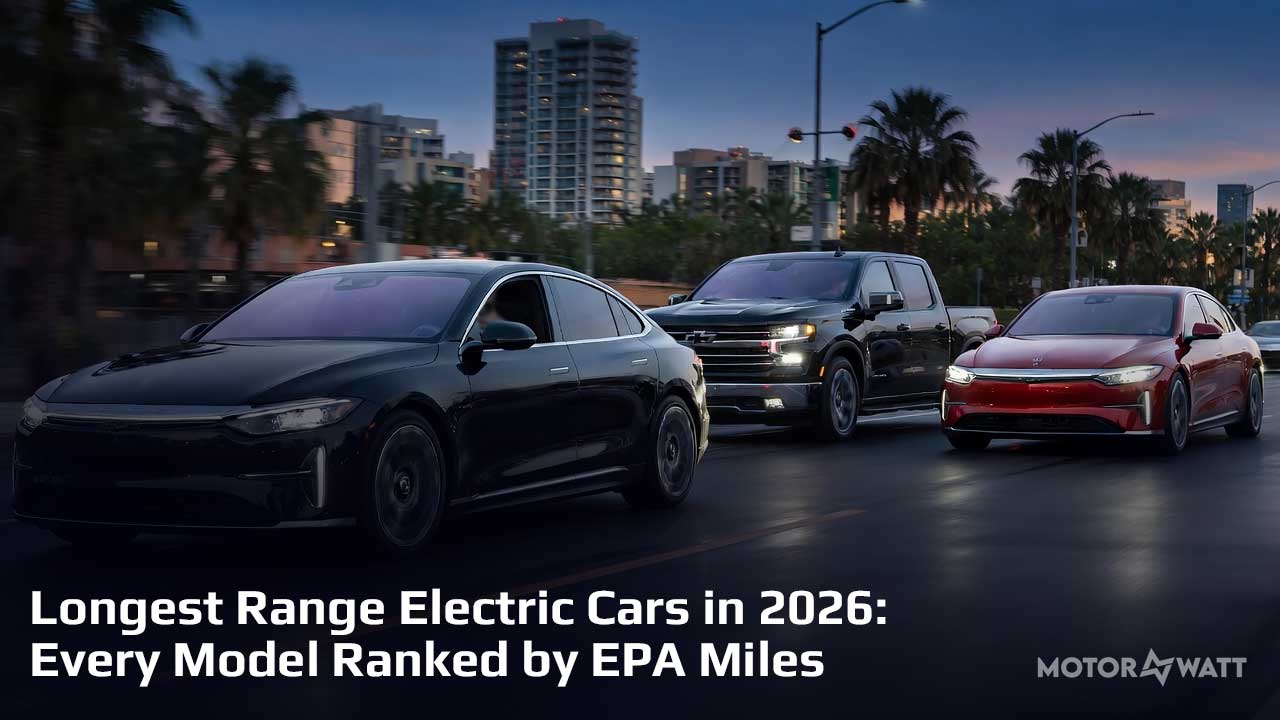 Longest Range Electric Cars in 2026 street test in LA