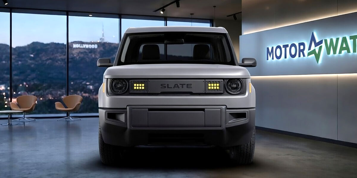 Slate Truck exterior design front fase view photo
