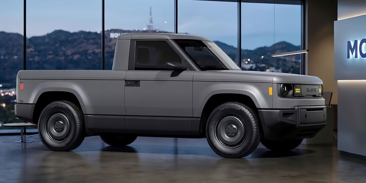 Slate Truck Exterior View Photo from the right side