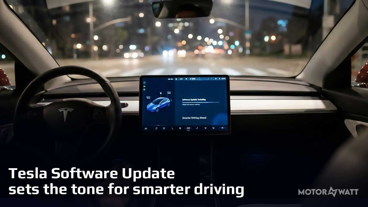 Tesla Software Update
