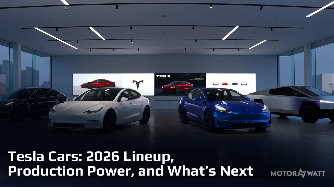 Tesla Cars Lineup
