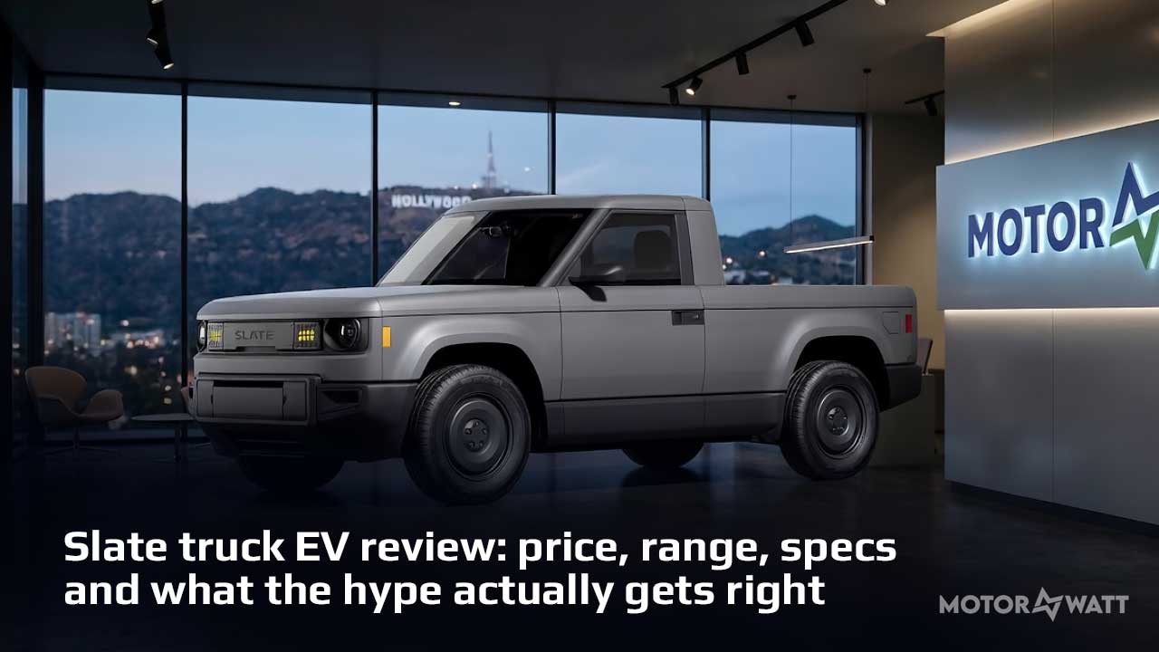 Slate truck EV review 2027