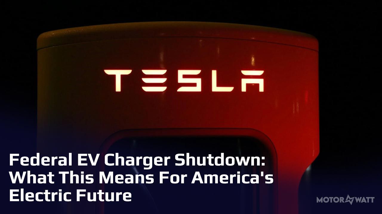 Federal EV Charger Shutdown