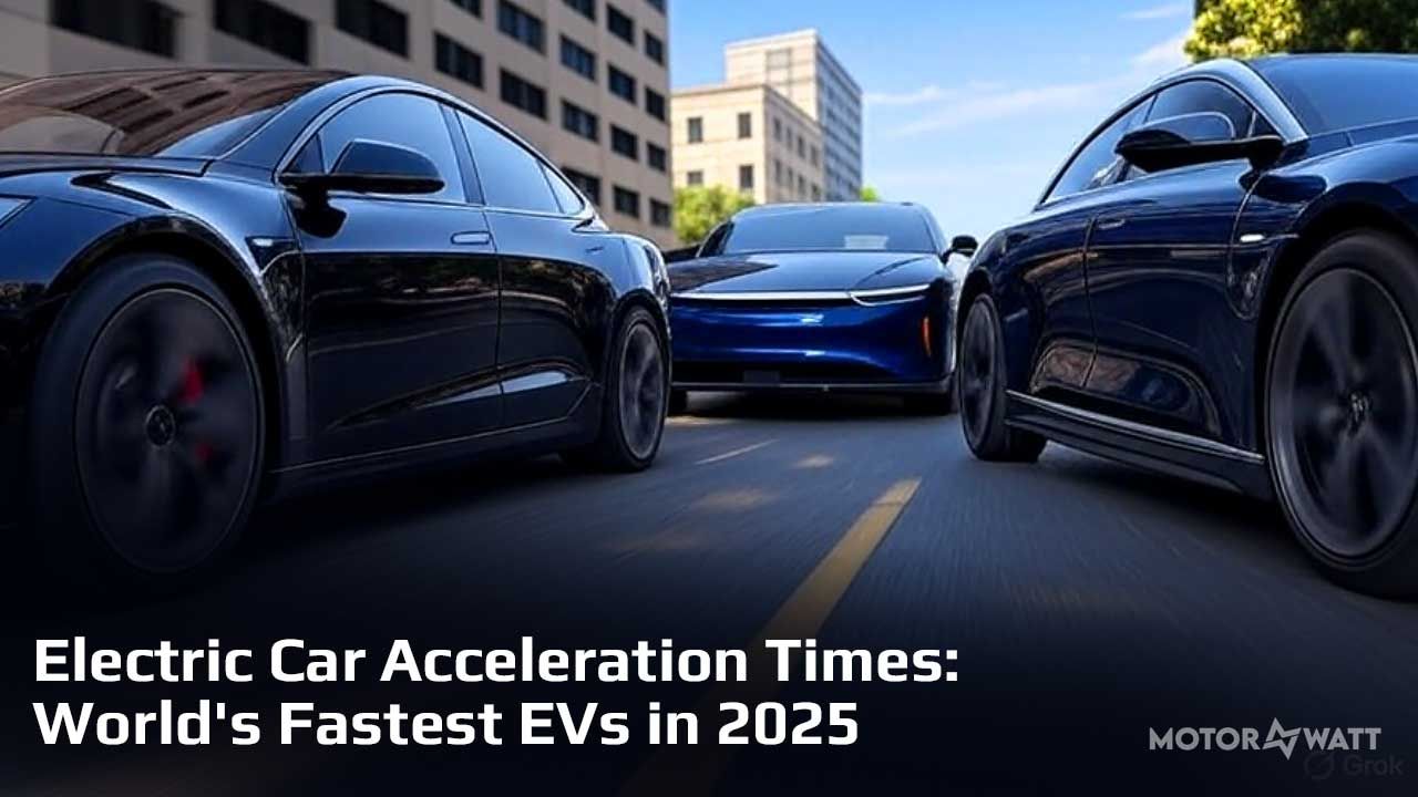Electric Car Acceleration Times