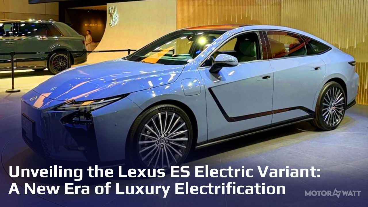 Lexus ES Electric Variant
