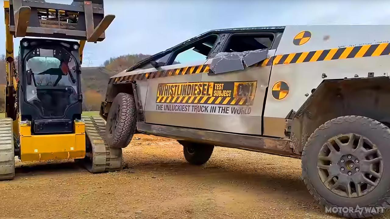 Tesla Cybertruck Trials