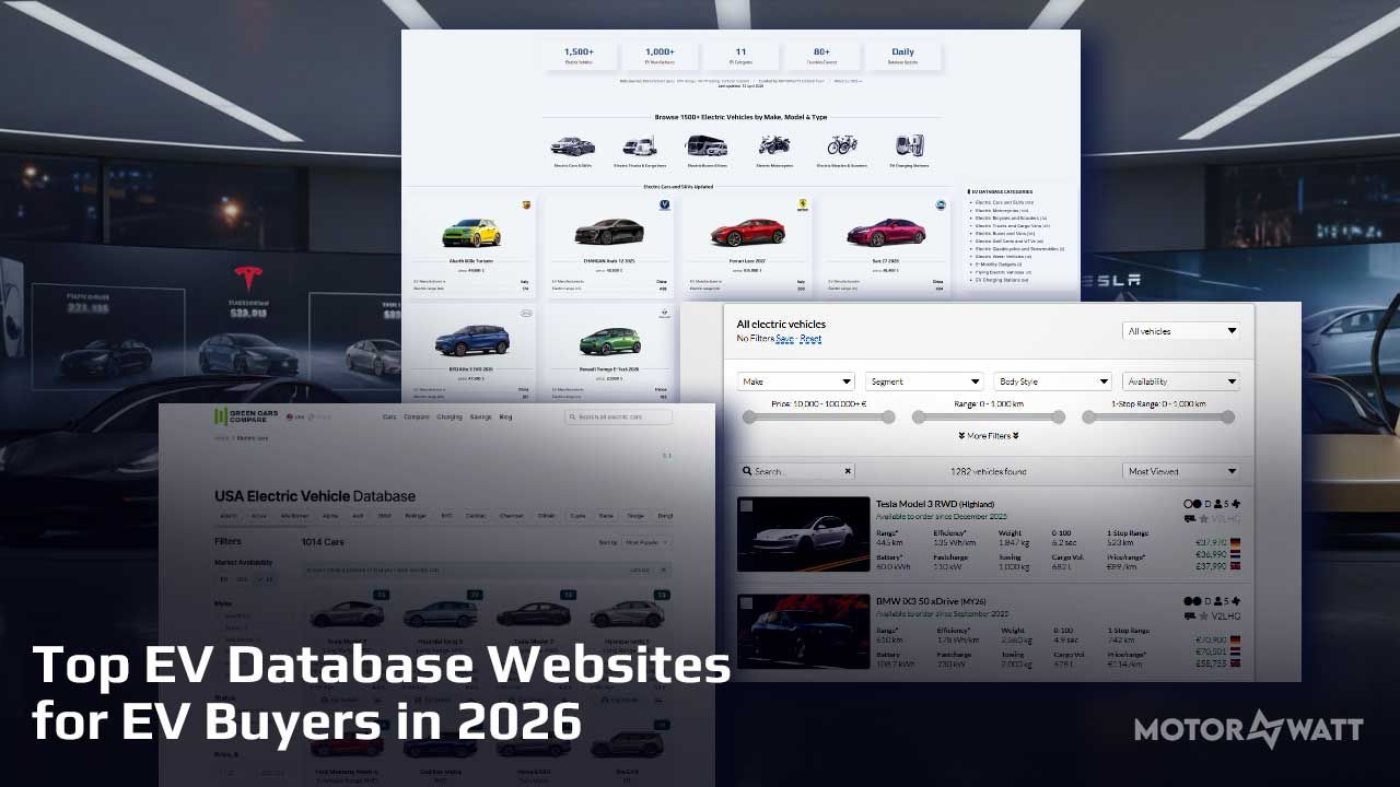 TOP EV Database