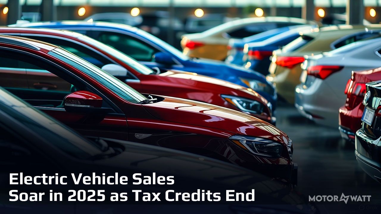Electric Vehicle Sales Soar